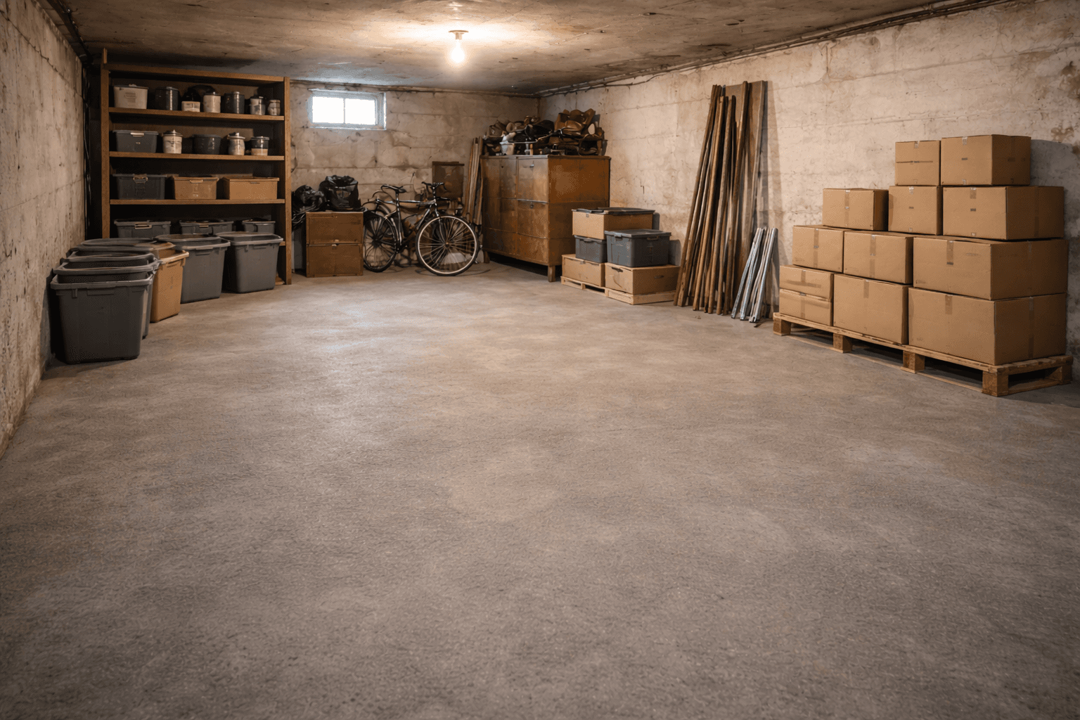 Keller entrümpeln nachher